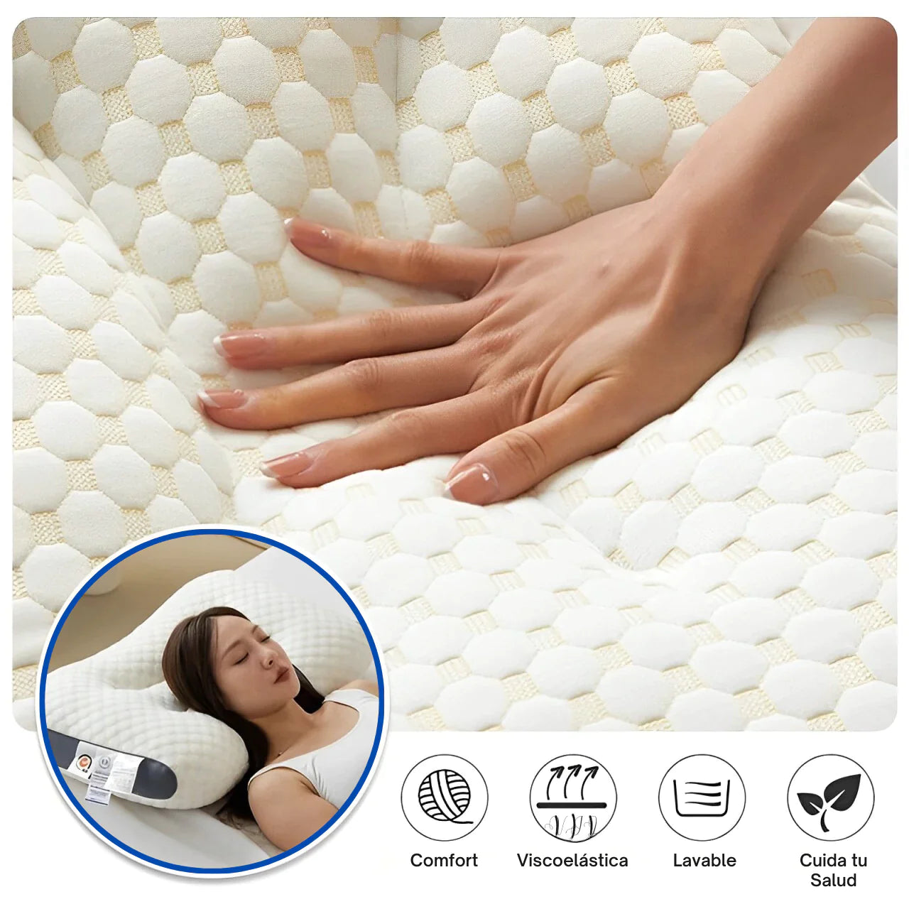 Almohada Ortopédica Premium SleepCare™